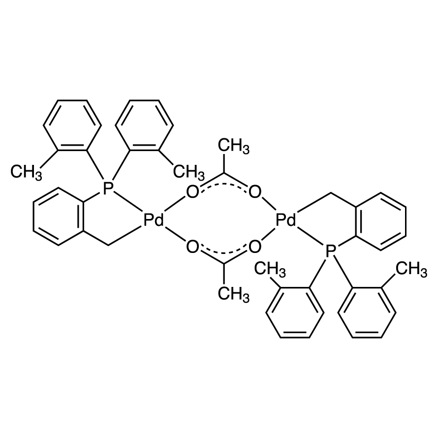 trans-Bis(acetato)bis[o-(di-o-tolylphosphino)benzyl]dipalladium(II) main image